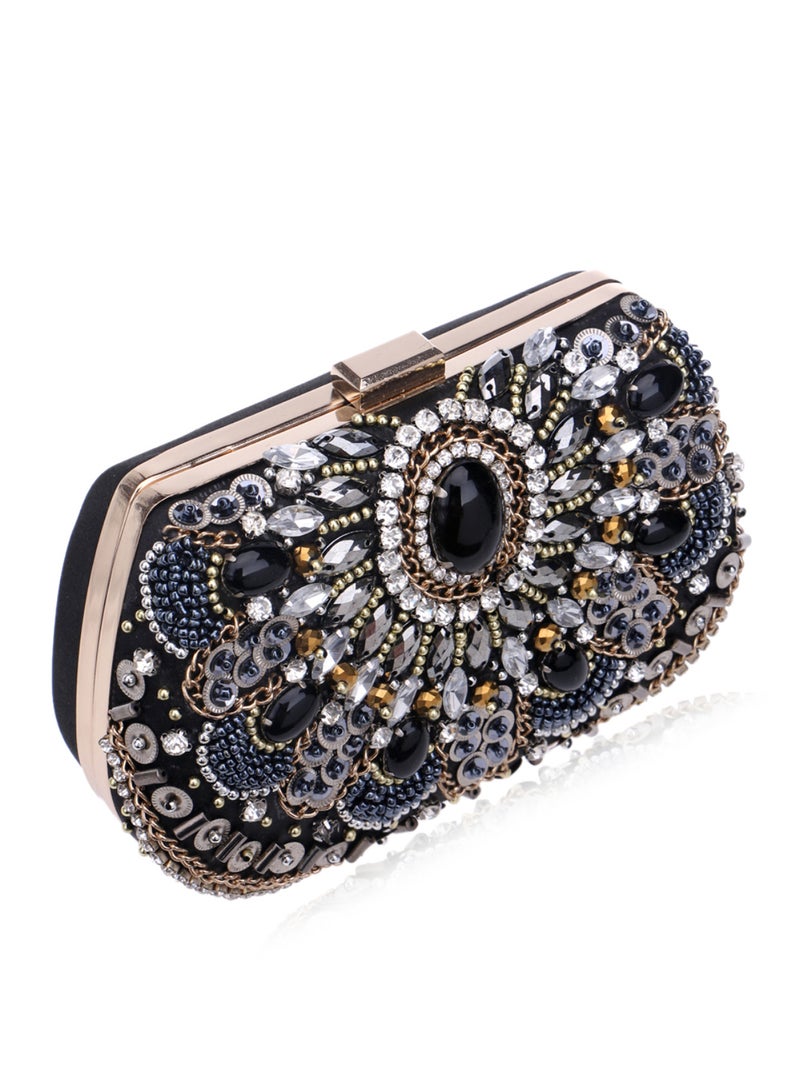 Yingmi -Selling Embroidered Bags, Ladies' Party Clutch Bags, Celebrity Dress Handbags, Evening Bags, Light Luxury - Image 4