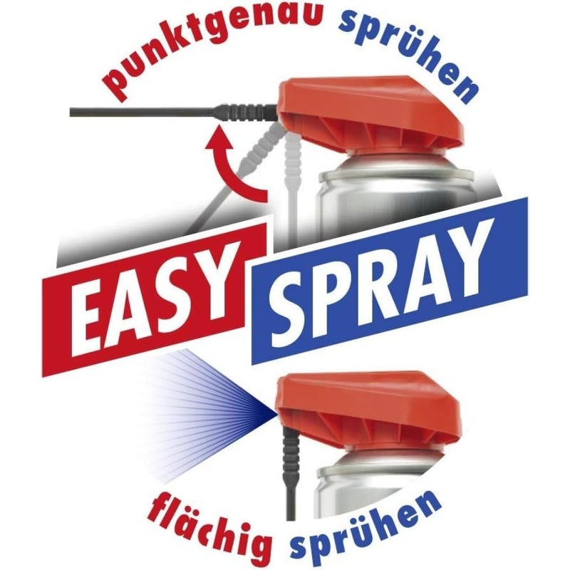 بخاخ منظف للاتصالات الكهربائية - 400 مل EasySpray للاتصالات والمكونات الإلكترونية، يزيل الأوساخ والزيوت وبقايا السيليكون والأكسدة - Image 4