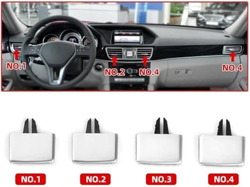 Vuzmode Car A/C Air Vent Clip for Mercedes-Benz E-Class - Image 2