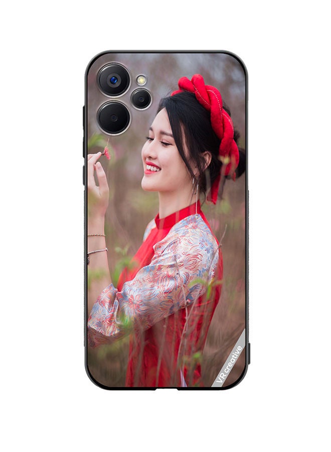VR CREATIVE Protective Case Cover For Realme 9i 5G Thai Traditional Design Multicolour - Image 1
