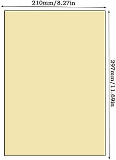 Generic 250 sheets of A4 beige 80gsm for laser and digital inkjet printers  - Image 2