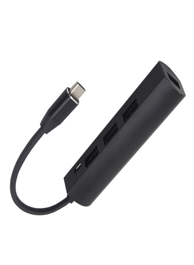 Usb C Splitter Type-c3.1 HUB 4 Ports Docking Station Type-c HUB USB3.0 Multiple Port Deconcentrator - Image 4