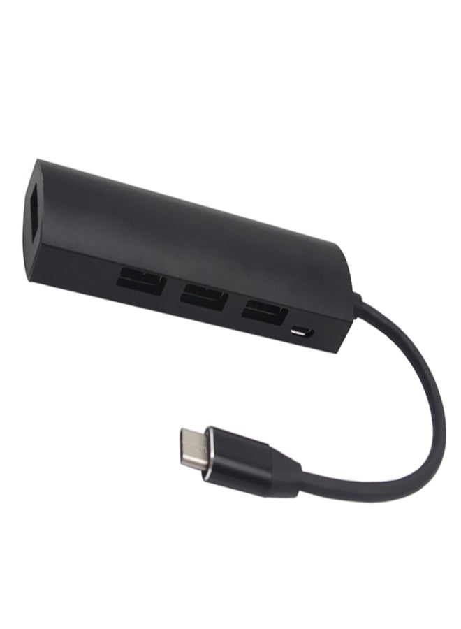 Usb C Splitter Type-c3.1 HUB 4 Ports Docking Station Type-c HUB USB3.0 Multiple Port Deconcentrator - Image 2