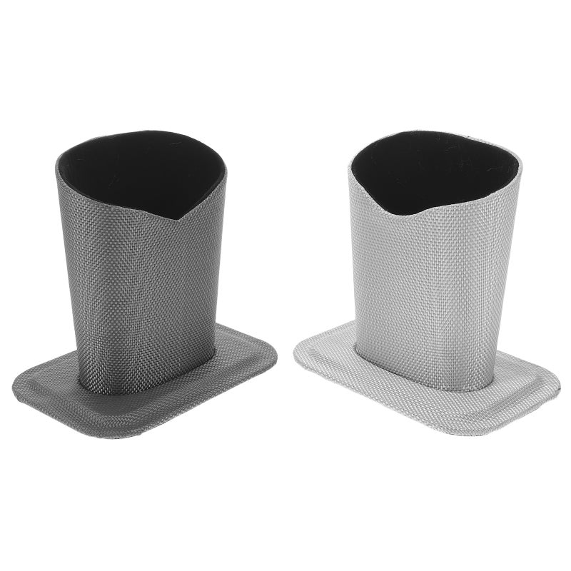2pcs Eyeglasses Desk Stand: Nightstand Eyeglasses Storage Organizer - PU Leather Cover Eyewear Storage Case for Desktop or Bedside - Image 1