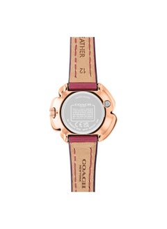 COACH Women's Analog Asymmetrical Shape Leather Wrist Watch 14504150 - 29 Mm  - Image 3