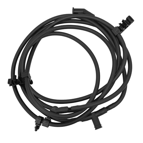 QFISH Front Windshield Washer Hose Fit for Jeep Grand Cherokee Dodge Durango 2011-2015 Replace 55079200AD 55079200AB 55079200AC Rubber Windshield Washer Hose - Image 1