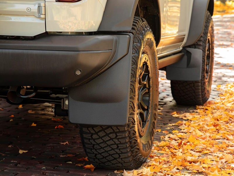 WeatherTech Custom No Drill Splash Guard MudFlaps for Jeep Gladiator - Front & Rear Set (110100-120112), Black - Image 5