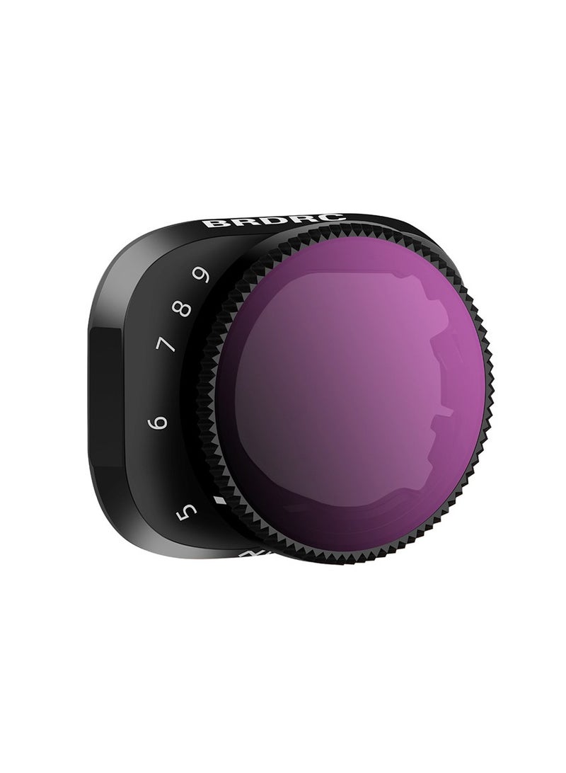 general Variable ND Filter for DJI Mini 3/Mini 3 Pro, ND32-ND512 (5-9 stops), Aluminum Alloy Frame for Drone Lens Accessory (VND5-9)  - Image 1