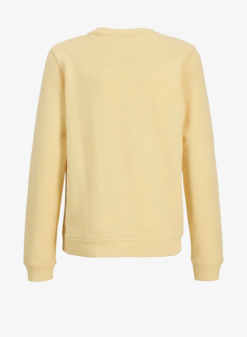 جاك وجونز جونيور سويت شيرت جيه جيه براندون برقبة دائرية للأطفال