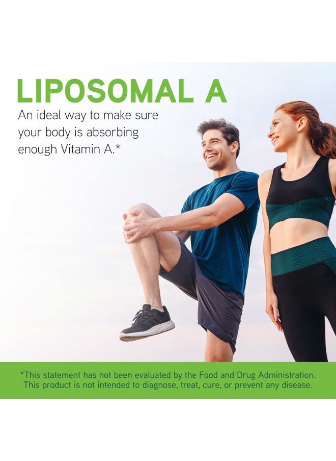 Davinci Labs Liposomal A - Liquid Vitamin A Supplement to Support Bone, Skin, Gut, Vision and Immune Health* - Gluten-Free - 30 ml  - Image 3