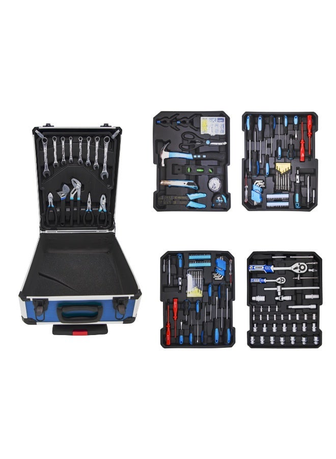 BONAI 187 Piece Premium Professional Grade Tool Set with Tool Trolley Essential Kit for Car House and Electronics Repairs, High Quality Chrome Vanadium Steel - Image 4
