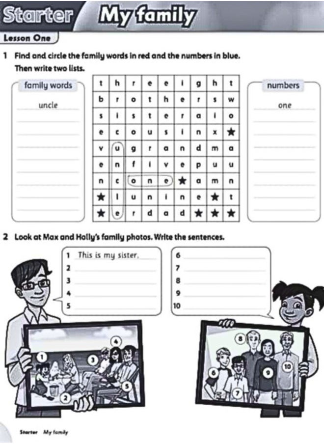 Family and Friends 3 – Workbook (2nd Edition)  - Image 3