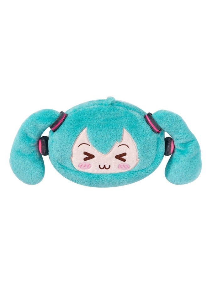 general Hatsune Miku Squinting Series Plush Pencil Case - Image 1