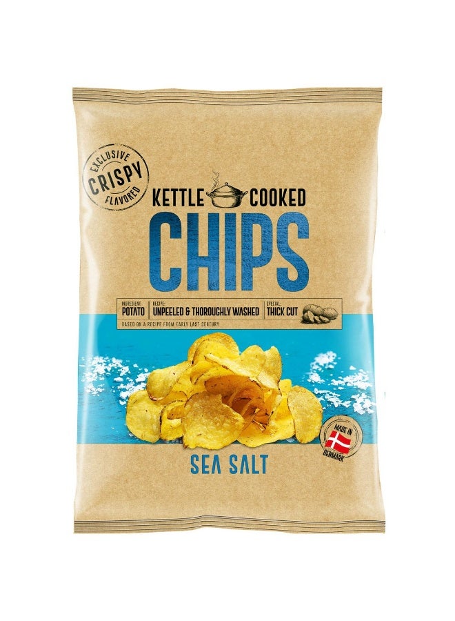 OK Snacks Kettle Chips SALT aus Dänemark (150g)