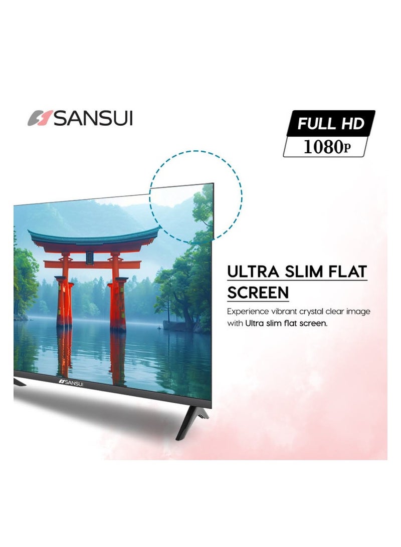 Sansui تلفاز سمارت بدون حواف بدقة 43 بوصة FHD من سانسوي - Image 3