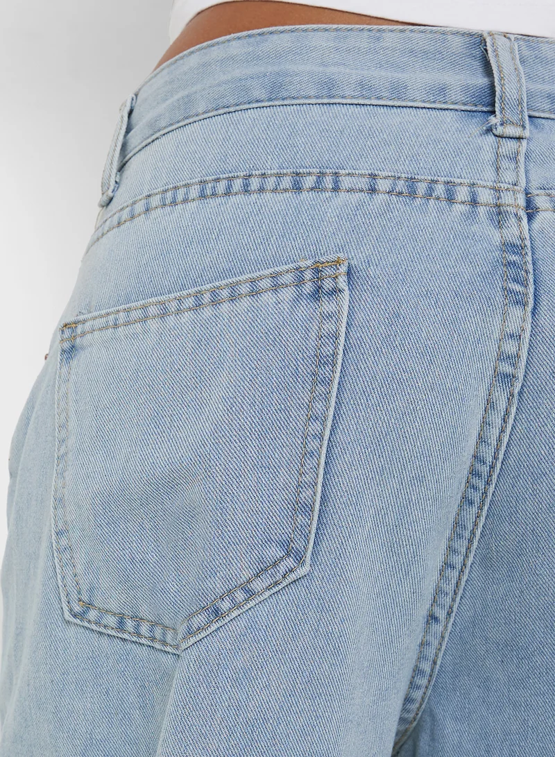 Ginger Mid Rise Flared Jeans
