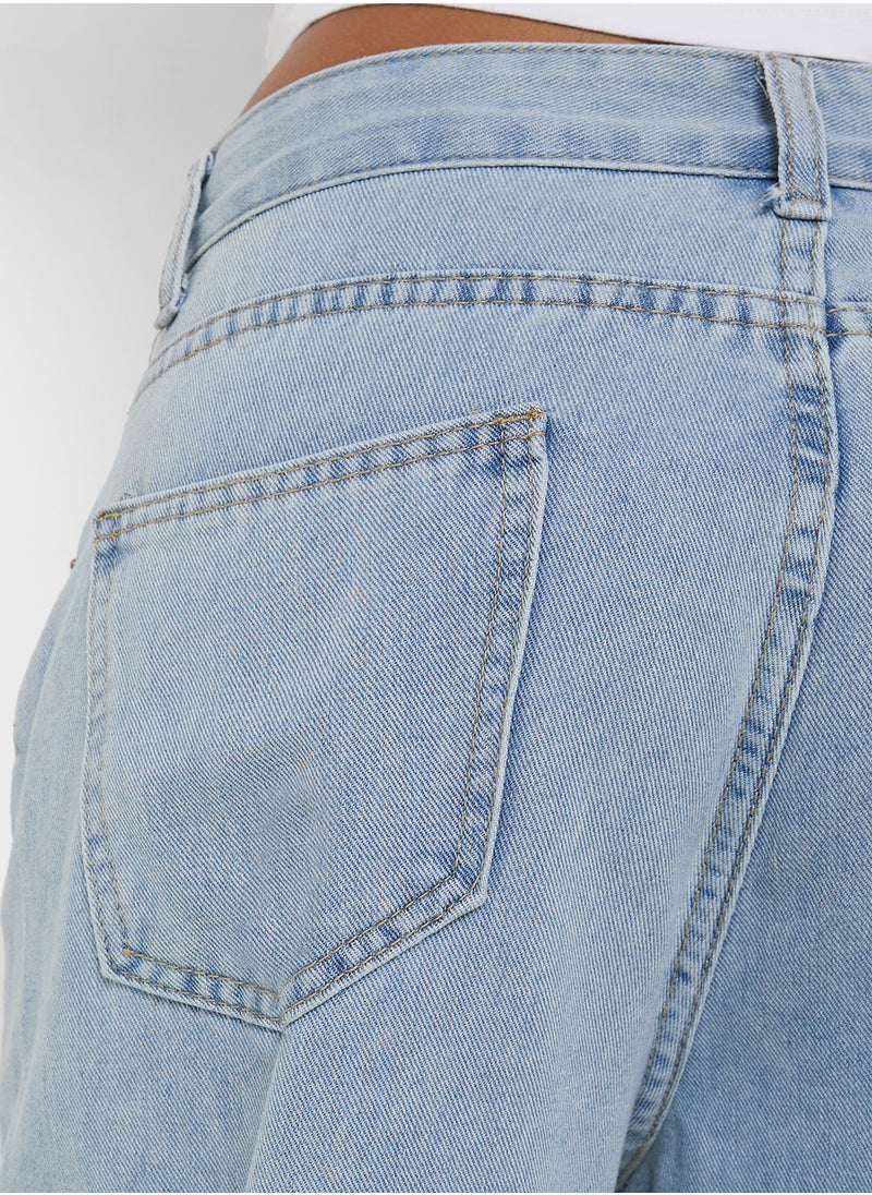 Ginger Mid Rise Flared Jeans  - Image 5