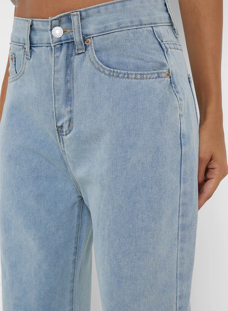 Ginger Mid Rise Flared Jeans