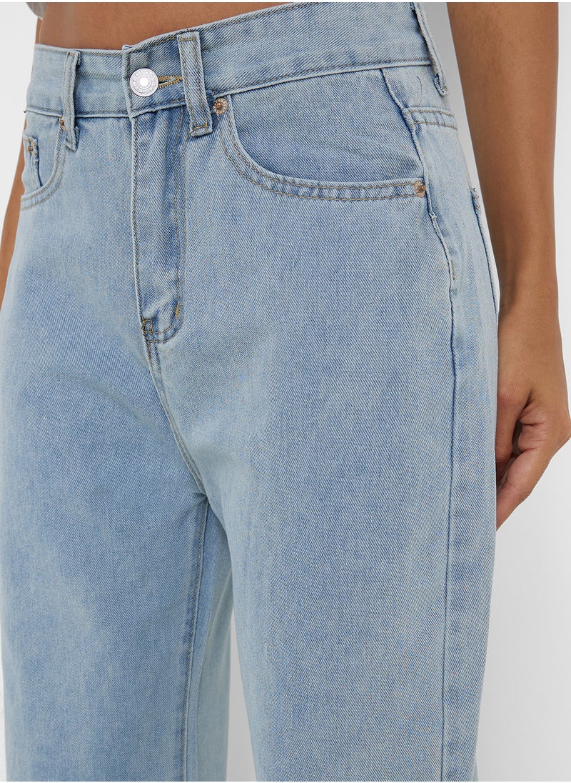 Ginger Mid Rise Flared Jeans  - Image 4