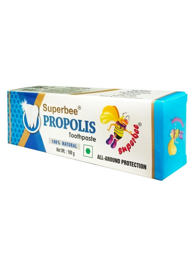 Superbee Propolis Brightening Toothpaste (100Gm)|Harnessing The Power Of "Daatun", Ayurvedic Formulation And Herbal Ingredients| - Image 5