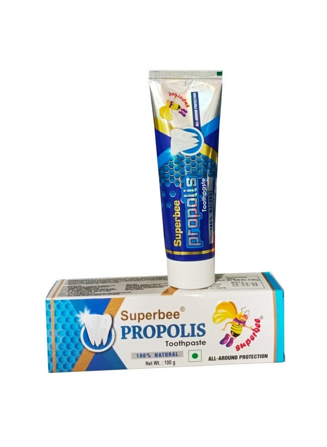 Superbee Propolis Brightening Toothpaste (100Gm)|Harnessing The Power Of "Daatun", Ayurvedic Formulation And Herbal Ingredients| - Image 4