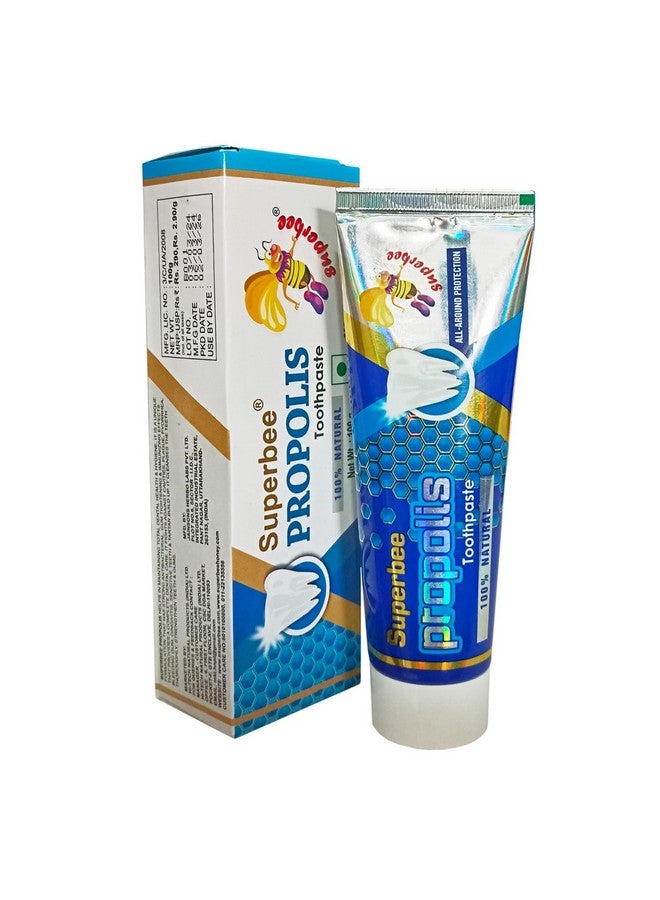 Superbee Propolis Brightening Toothpaste (100Gm)|Harnessing The Power Of "Daatun", Ayurvedic Formulation And Herbal Ingredients| - Image 3