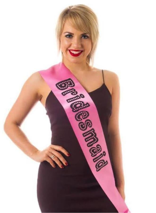 Bridesmaid Sash 13CM X 86CM  - Image 1