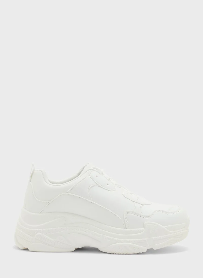 Ginger Tonal Pattern Lace Sneaker