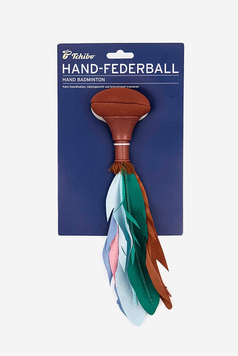 Tchibo Hand Badminton, Brown/Pink Combo  - Image 1