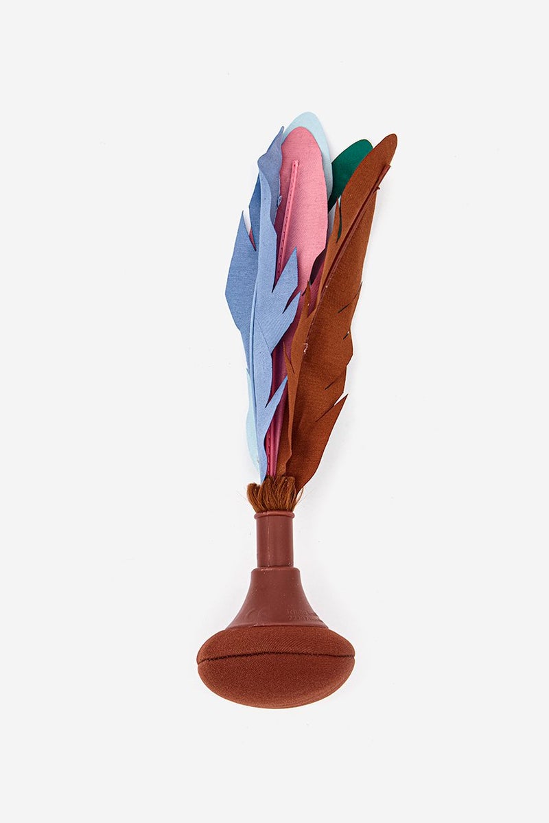 Tchibo Hand Badminton, Brown/Pink Combo  - Image 2