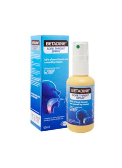 BETADINE Sore Throat Spray 50ml 