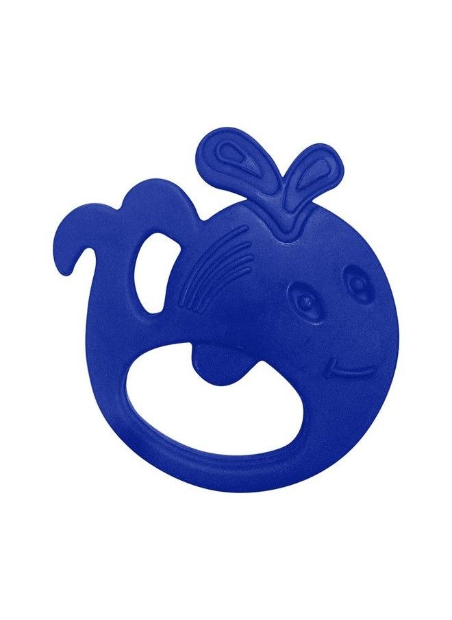 BuddsBuddy 100% Bpa Free Soft Silicone Baby Teether For 3 To 6 Babies (Zuzu Blue)  - Image 1