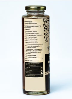 Samsthiti SAMSTHITI Healthy And Tasty Clove Infused Honey, 100% Natural, Organic, No Preservatives Pack Of 1  - Image 2