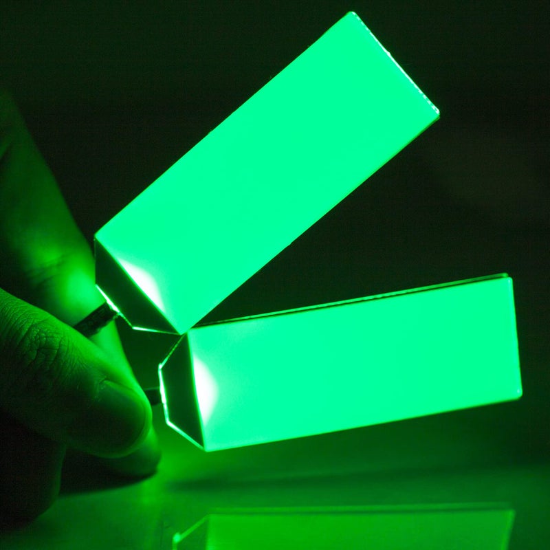 mlnyitus Cosplays Flexible RGB DIY Decorations LED Lights Change Color Strip Holiday AAA Kit Suitable for Cosplay Helmet DIY Modification Light Strips Superhero green - Image 2
