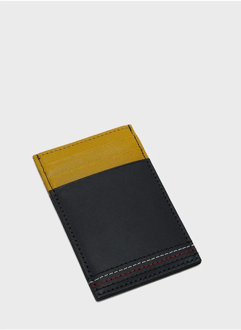 TOMMY HILFIGER Colorblock Vertical Card Holder