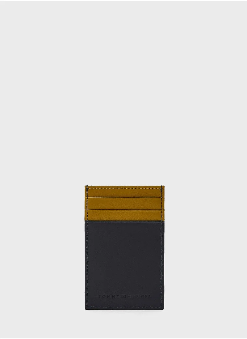 TOMMY HILFIGER Colorblock Vertical Card Holder