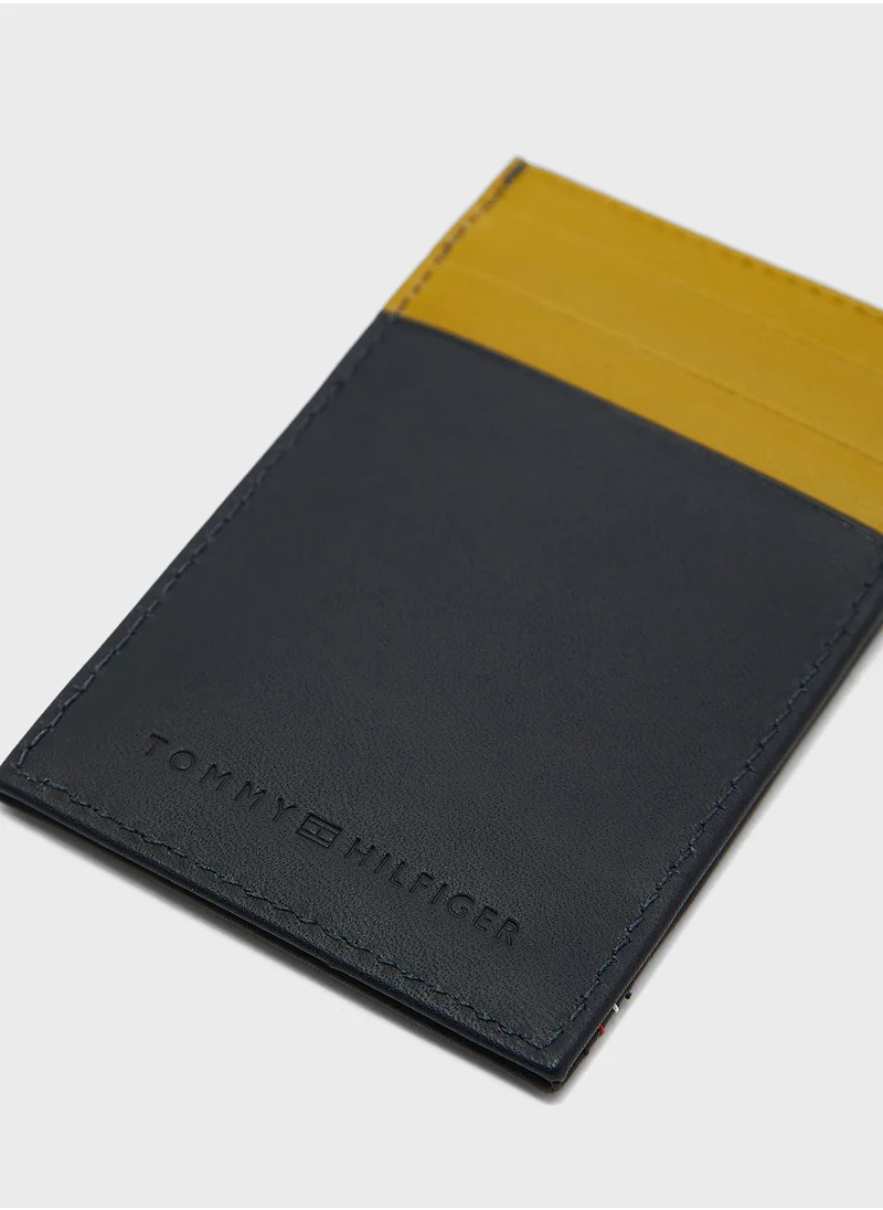 TOMMY HILFIGER Colorblock Vertical Card Holder