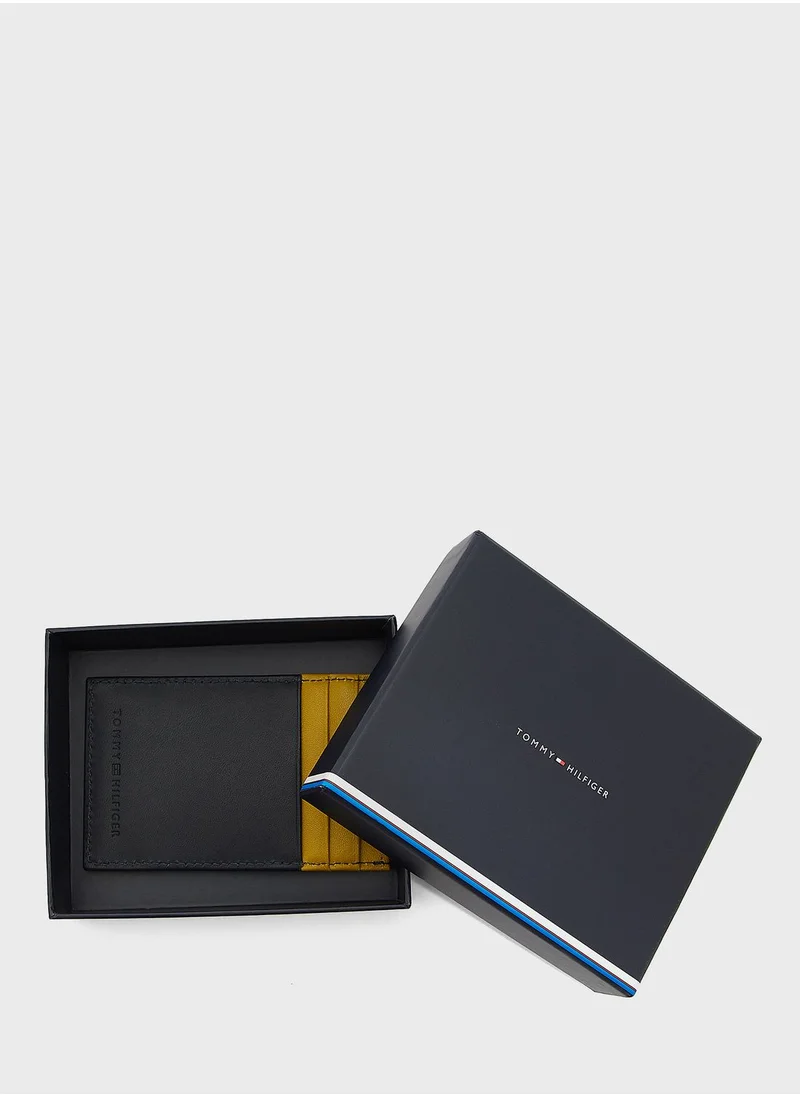 TOMMY HILFIGER Colorblock Vertical Card Holder
