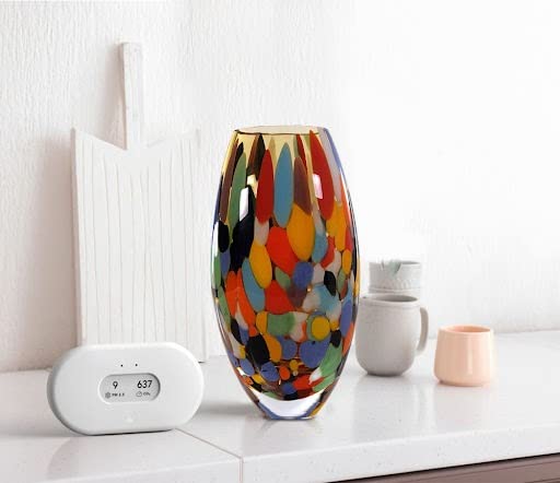 NOVICA Multicolor Confetti Hand Blown Murano Style Art Glass Vase, 'Carnival Confetti' - Image 2