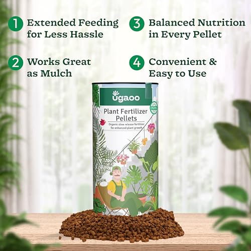 Ugaoo Plant Fertilizer Pellets : Organic Fertilizer Micro Nutrients Plant Food for Plants - 5 kg - Image 3