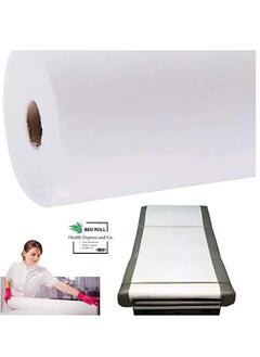 Disposable Non-Woven Bed Sheet 80x180CM,50 Pcs of 1 Roll Spa Bed Waterproof Bed Cover, Massage Table Paper Roll for Massage, Spa, Tattoo and Exam Tables