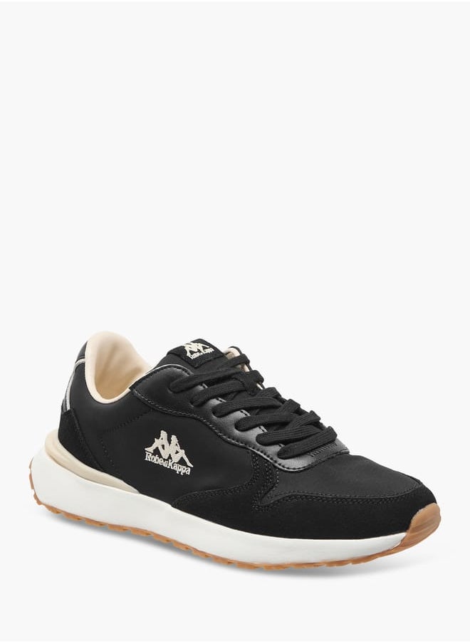 Kappa - Women Panelled Sneakers with Lace-Up Closure - Image 1