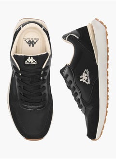Women Panelled Sneakers with Lace-Up Closure