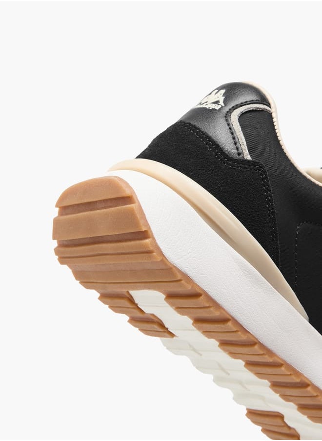 Kappa - Women Panelled Sneakers with Lace-Up Closure - Image 1