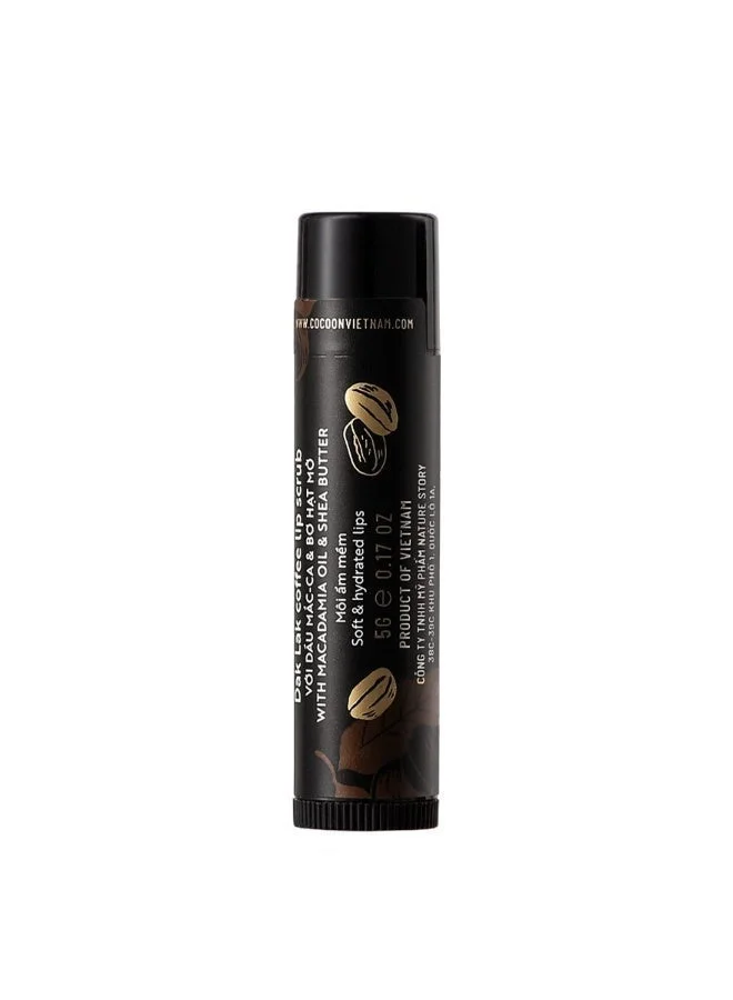 The Cocoon Original Vietnam  The Cocoon Original Vietnam Dak Lak Coffee Lip Scrub, Macadamia Oil & Shea Butter Exfoliating Lip Treatment, Soft & Smooth Lips, Vegan Lip Care, Natural Chapped Lips Remedy, Hydrating Balm  | Best Price UAE