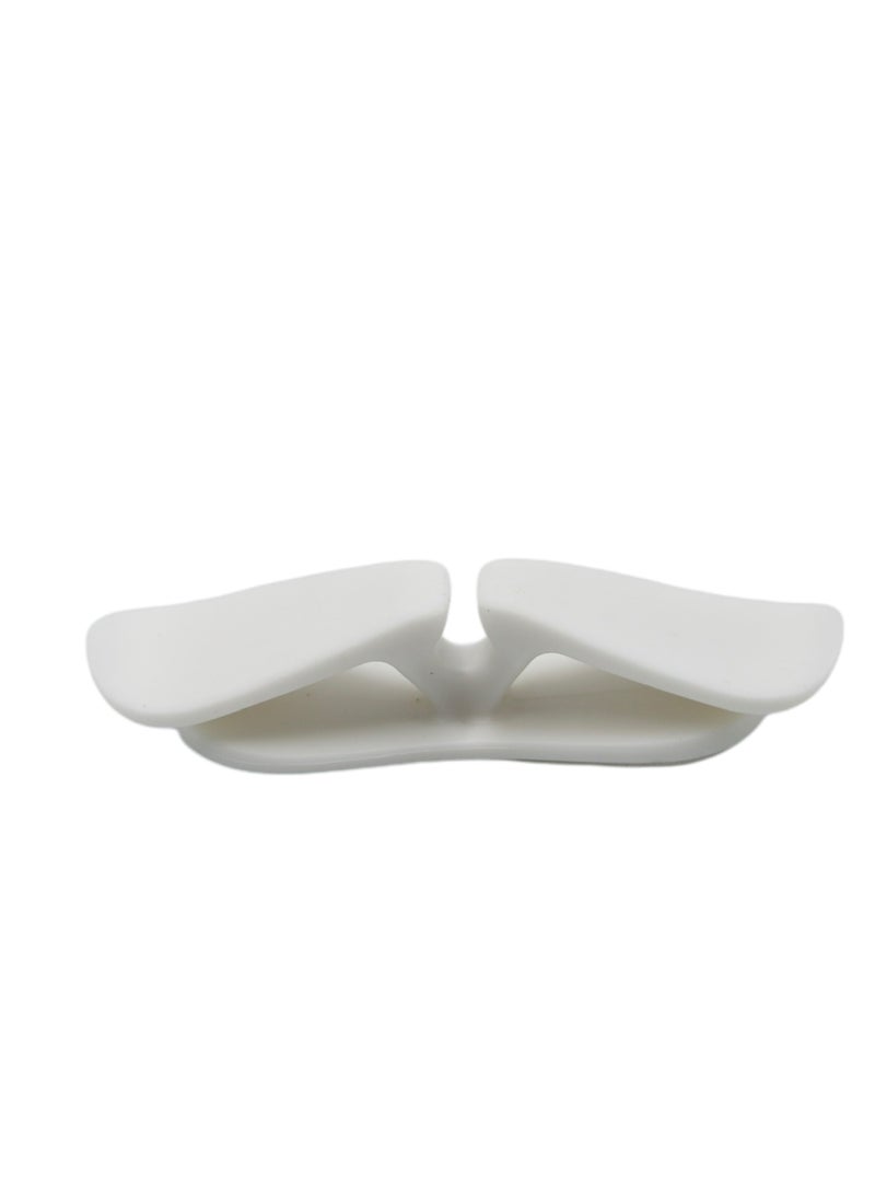 هاي-تيك حامل ومنظم الكابلات، حل إدارة الكابلات للمنزل والمكتب، حامل أسلاك متين وقابل لإعادة الاستخدام - Image 1