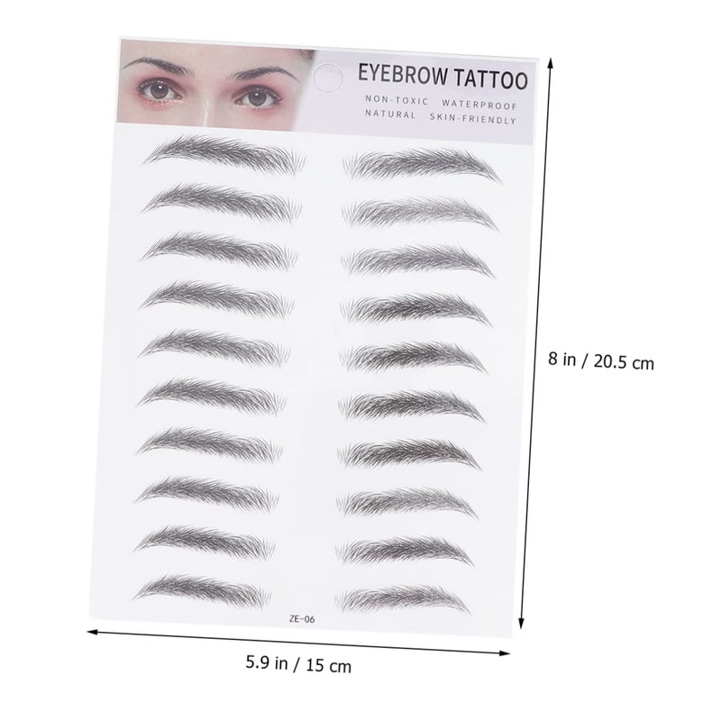 Precision polished solid material Baluue 2pcs Imitation Eyebrow Stickers Natural-looking Temporary Eyebrow Transfers for Men and Women Easy to Apply Long-lasting Type Black Multiple options Storage transit efficiency build Ventilated design Fine polished finish UV resistant Minimal design Trendy economical quality Daily wear upgraded resistant material All user affordable trusted quality Land transit & shipment compatible All storage space compatible Comfort grip Experience optimized build Main road full logistics cover Affordable purchase options Scheduled warehouse deliver Classic design alternatives Occasional & permanent usable Size-sorted warehouse storage Versatile application Assorted trendy color picks Leakproof sealed Labor saving optimized design Compact trendy practical build - Image 2