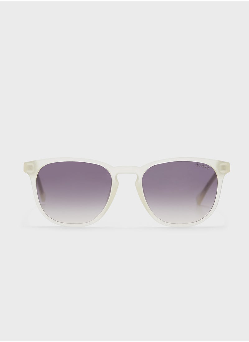 GUESS - Uv Protected Wayfarer Sunglasses - Image 1