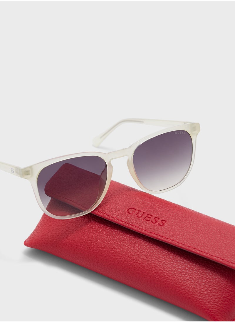 GUESS - Uv Protected Wayfarer Sunglasses - Image 1