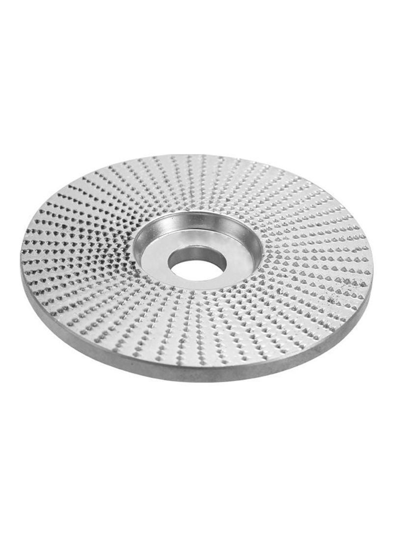 NIBEMINENT Angle Grinding Wheel Sanding Carving Rotary Tool Silver 14.5cm  - Image 1